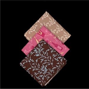 Floral and Abstract Patterned Fabric Set